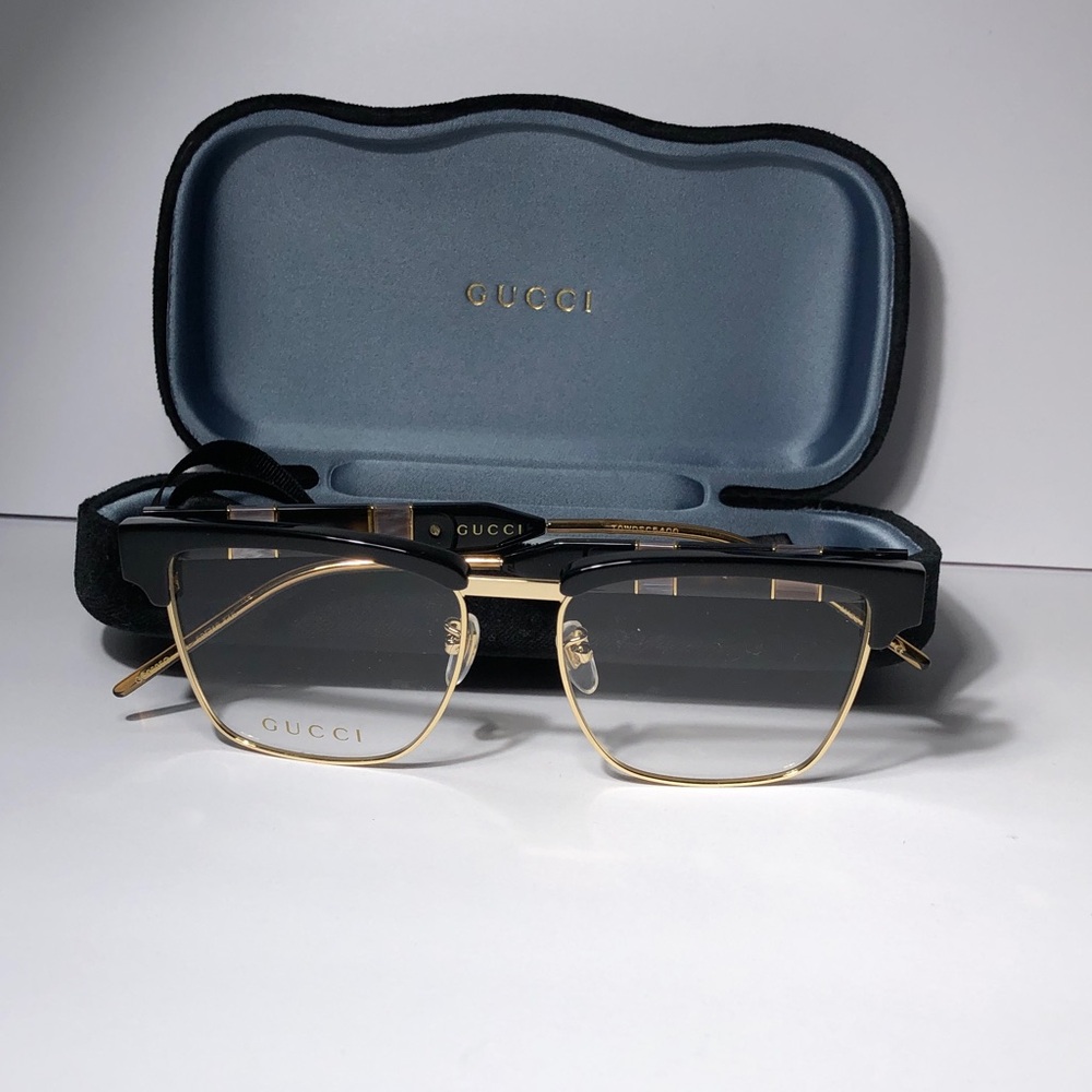 Authentic New GUCCI Men's Opticals GG0605O-30008100-010","description":"Frame Ma - Picture 11 of 12